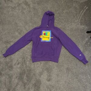 Champion Purple Hoodie